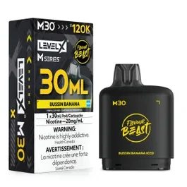 Level X M Series 120K Bussin Banana Replacement Pod – Ace Vapes Windsor