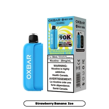 Oxbar Maglink 90K Pods Strawberry Banana Ice