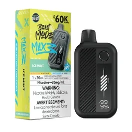 Beast Mode Max 3 60K Ice Mint Disposable Vape at Ace Vapes Windsor