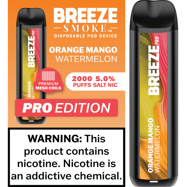 Breeze Pro - Orange Mango Watermelon