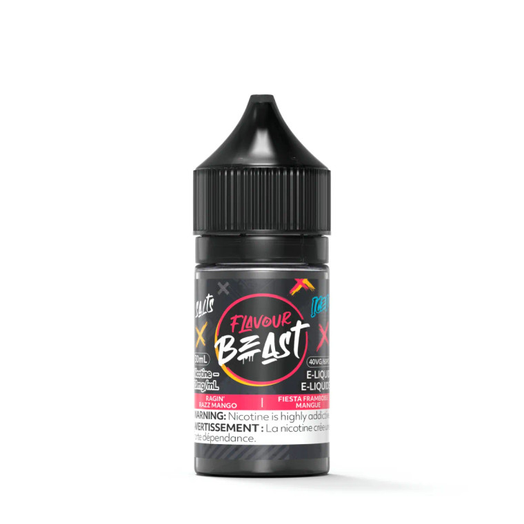 Flavour Beast E-Liquid Ragin Razz Mango Iced