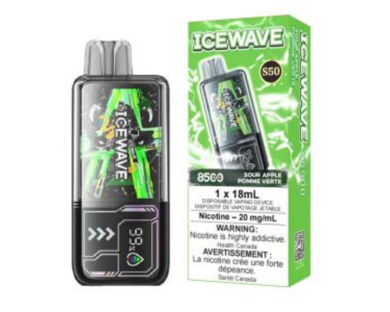 Icewave X8500 Sour Apple 20mg S50