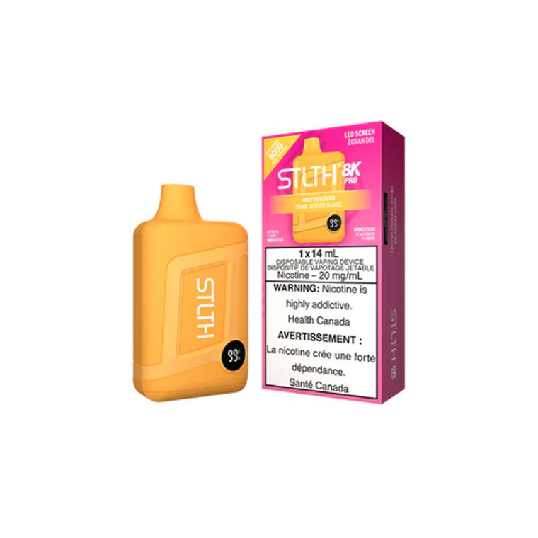 Stlth 8k Pro Disposable Juicy Peach Ice(ON)