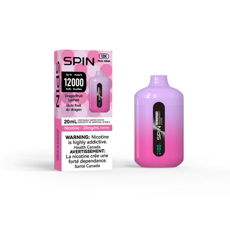 Spin 12000 Dragonfruit Lychee