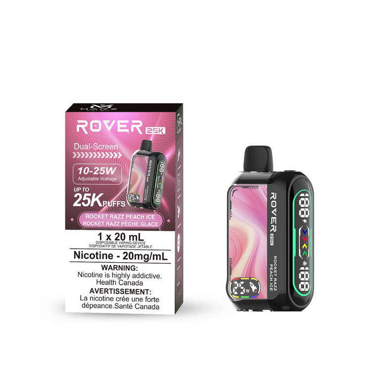 Rover 25K Rocket Razz Peach Ice