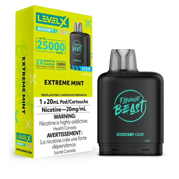 Level X Boost G2 Extreme Mint 20mg(ON)