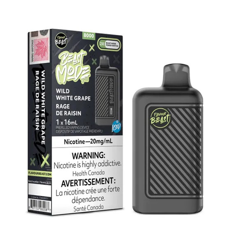 Flavour Beast Beast Mode Wild White Grape 20mg(ON)