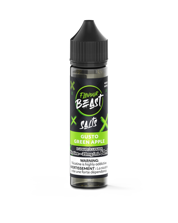 Flavour Beast Salts Gusto Green Apple 20mg 60ml