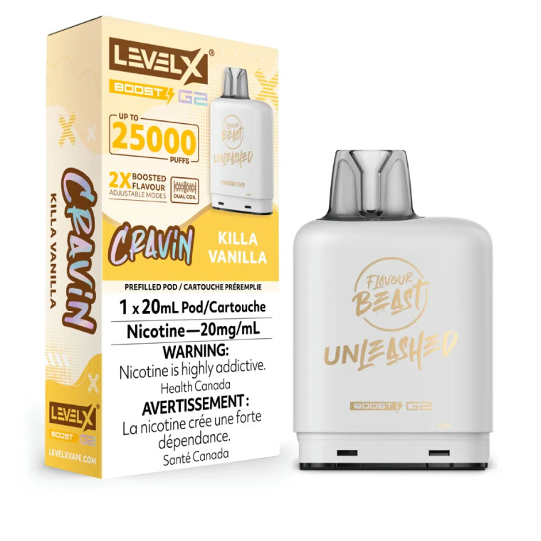 Level X Boost G2 Killa Vanilla 20mg(ON)
