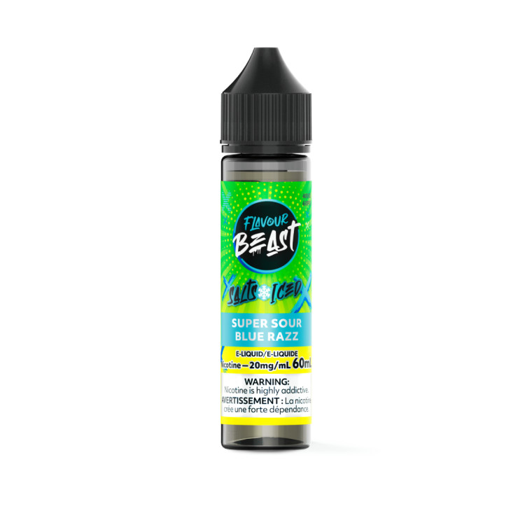 Flavour Beast Salts Super Sour Blue Razz 60ml