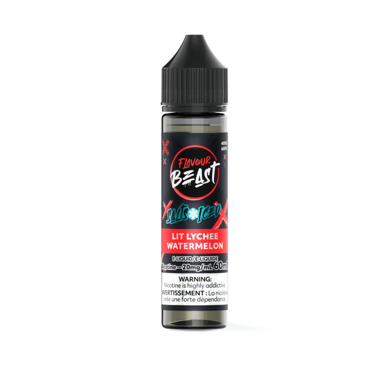 Flavour Beast Salts Lit Lychee Watermelon 60ml
