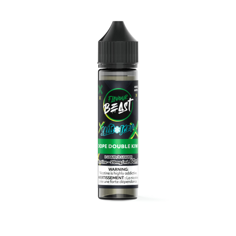 Flavour Beast Salts Dope Double Kiwi 60ml