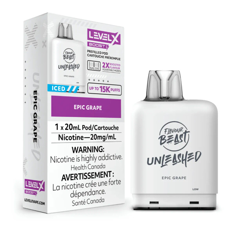 Level X Boost Epic Grape 20mg