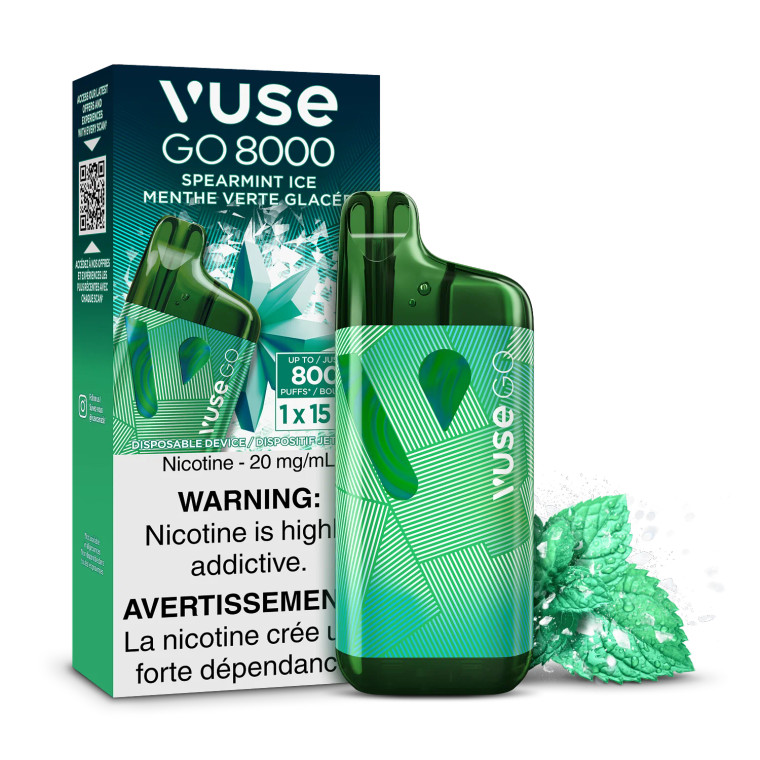 Vuse Go 8000 Spearmint Ice