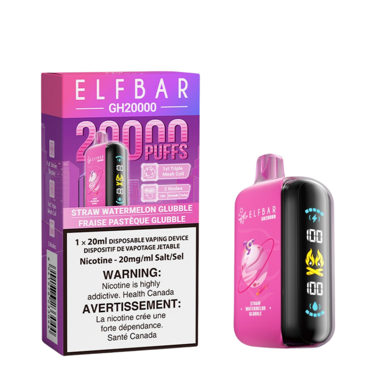 Elf Bar GH20K Straw Watermelon Glubble 20mg