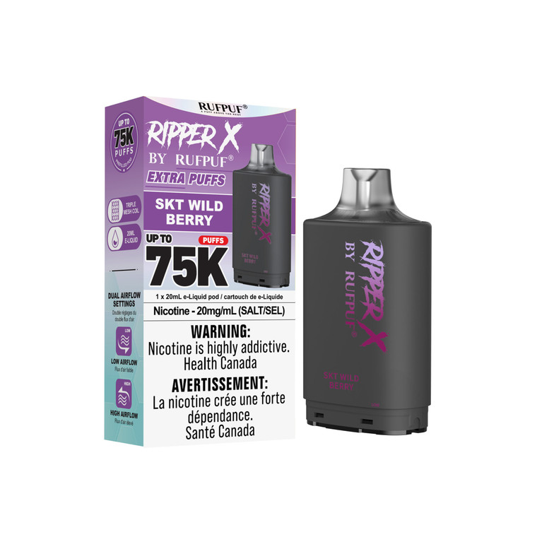 Ripper X 75K SKT Wild Berry 20mg