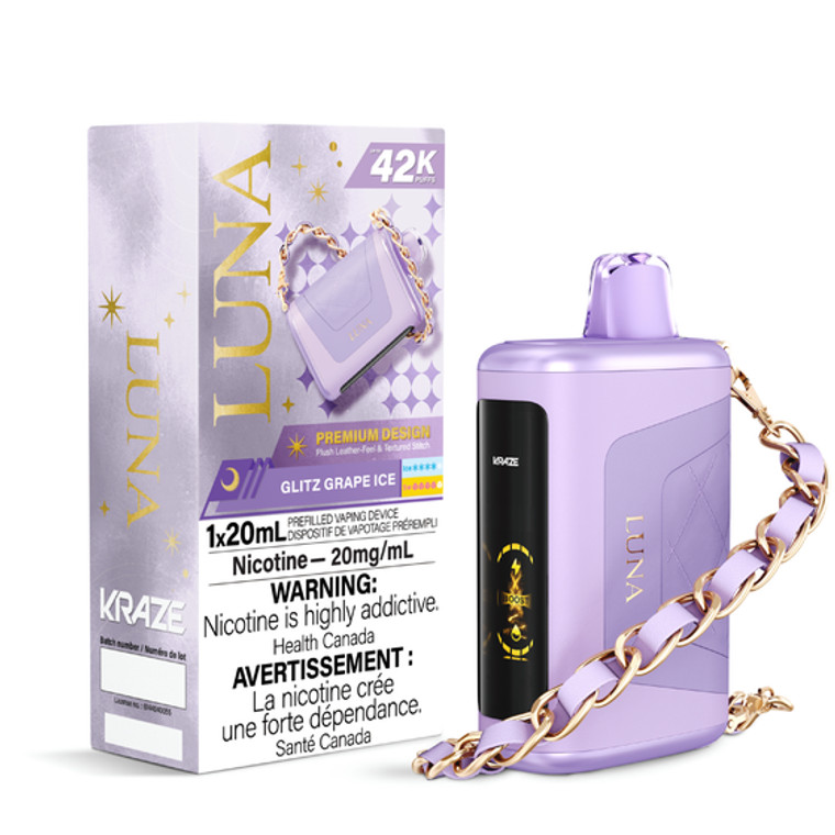 Kraze Luna 42K Glitz Grape Ice 20mg