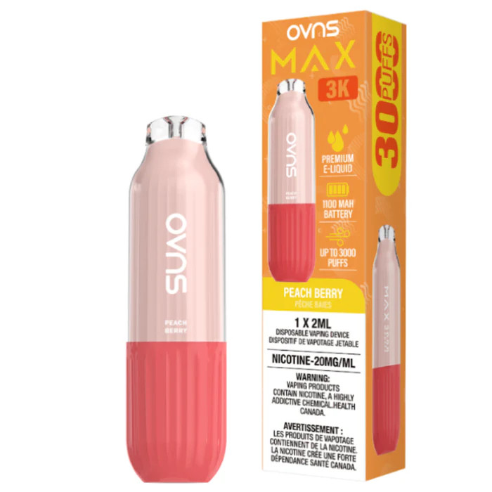 OVNS Max 3K Peach Berry