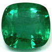 Cushion 3.47 Green Emerald - #1068261