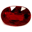 Oval 1.02 Red Ruby - #1069726