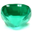 Cushion 1.23 Green Emerald - #1069656
