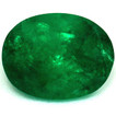 Oval 0.66 Green Emerald - #1070169