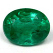 Oval 0.69 Green Emerald - #1070719