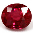 Oval 0.62 Red Ruby - #1071203