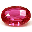 Oval 0.79 Red Ruby - #1071729