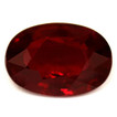 Oval 0.69 Red Ruby - #1071255