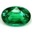 Oval 0.95 Green Emerald - #1071315