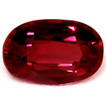 Oval 0.55 Red Ruby - #1073298