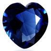 Heart 1.35 Blue Sapphire - #1073685