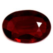 Oval 0.90 Red Ruby - #1073698