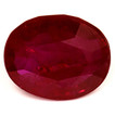 Oval 0.70 Red Ruby - #1075572