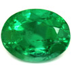 Oval 0.70 Green Emerald - #1075653