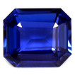 Emerald 0.71 Blue Sapphire - #1076431