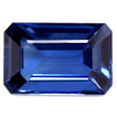 Emerald 0.63 Blue Sapphire - #1076960