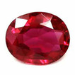 Oval 0.64 Red Ruby - #1076233