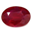 Oval 0.70 Red Ruby - #1076441
