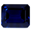 Emerald 6.96 Blue Sapphire - #1076700