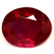 Oval 0.59 Red Ruby - #1077128