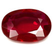 Oval 0.75 Red Ruby - #1076501