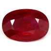 Oval 0.68 Red Ruby - #1076488
