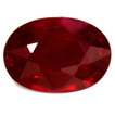 Oval 0.73 Red Ruby - #1076483