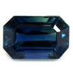 Emerald 0.72 Blue Sapphire - #1077051