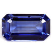 Emerald 0.71 Blue Sapphire - #1078570