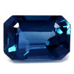Emerald 0.70 Blue Sapphire - #1077162