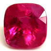 Cushion 0.86 Red Ruby - #1078512