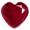 Heart 1.37 Red Ruby - #1077953